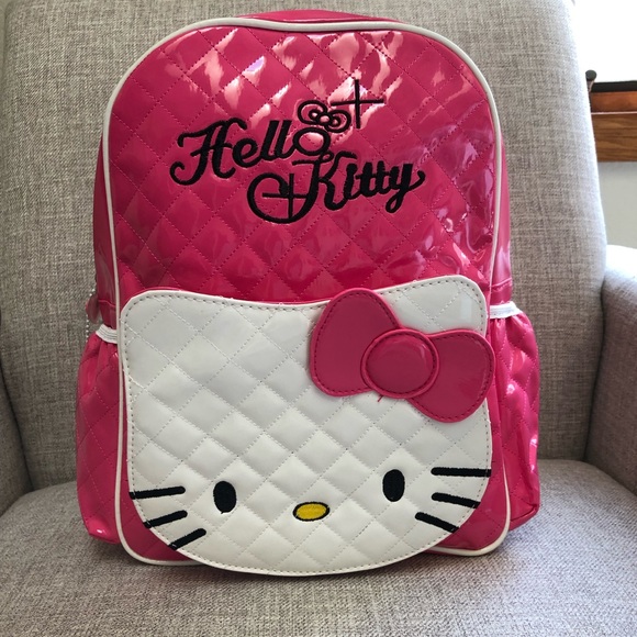 Hello Kitty Pink Backpack - Picture 2 of 6